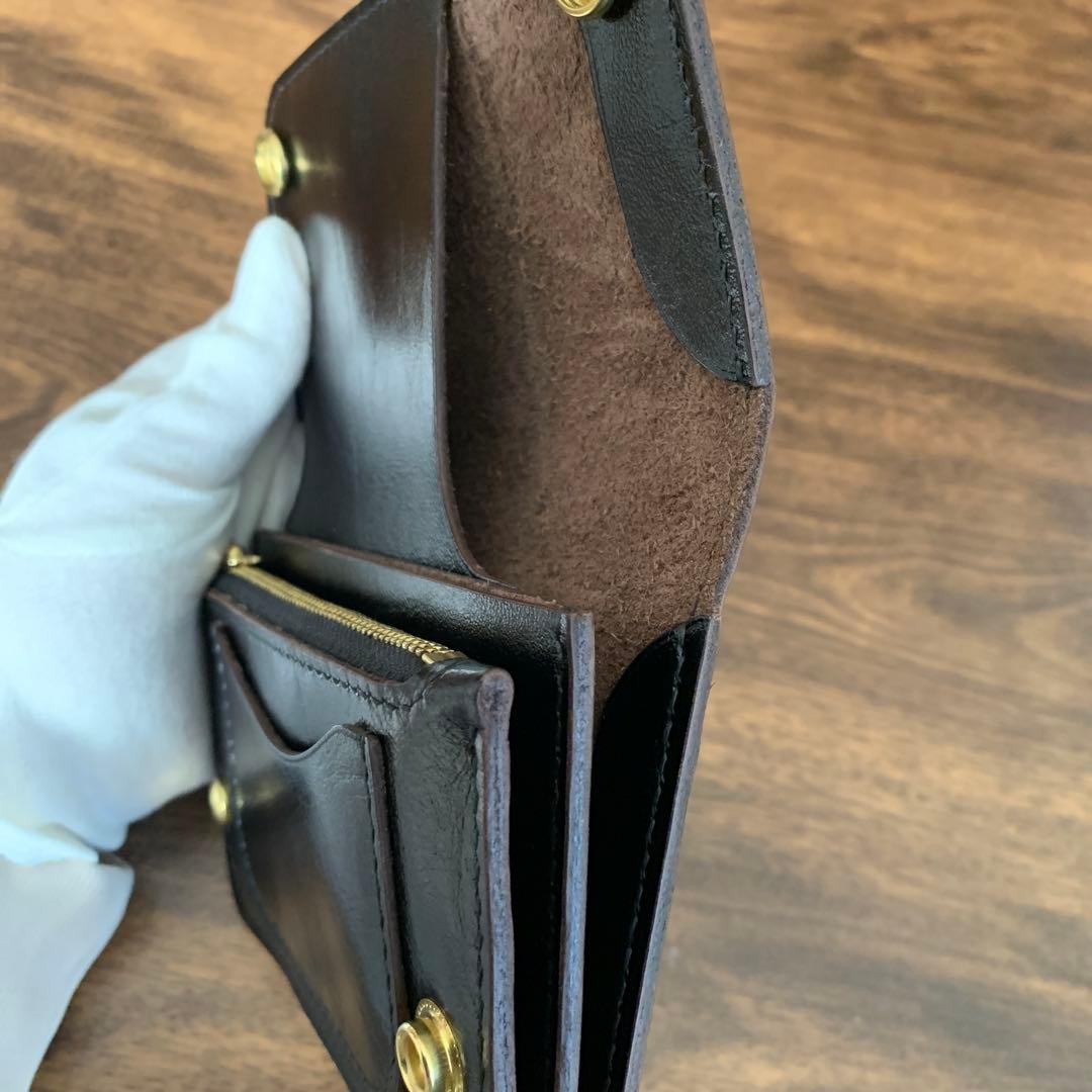 トラッカーウォレット　馬革　CA008 ミドル