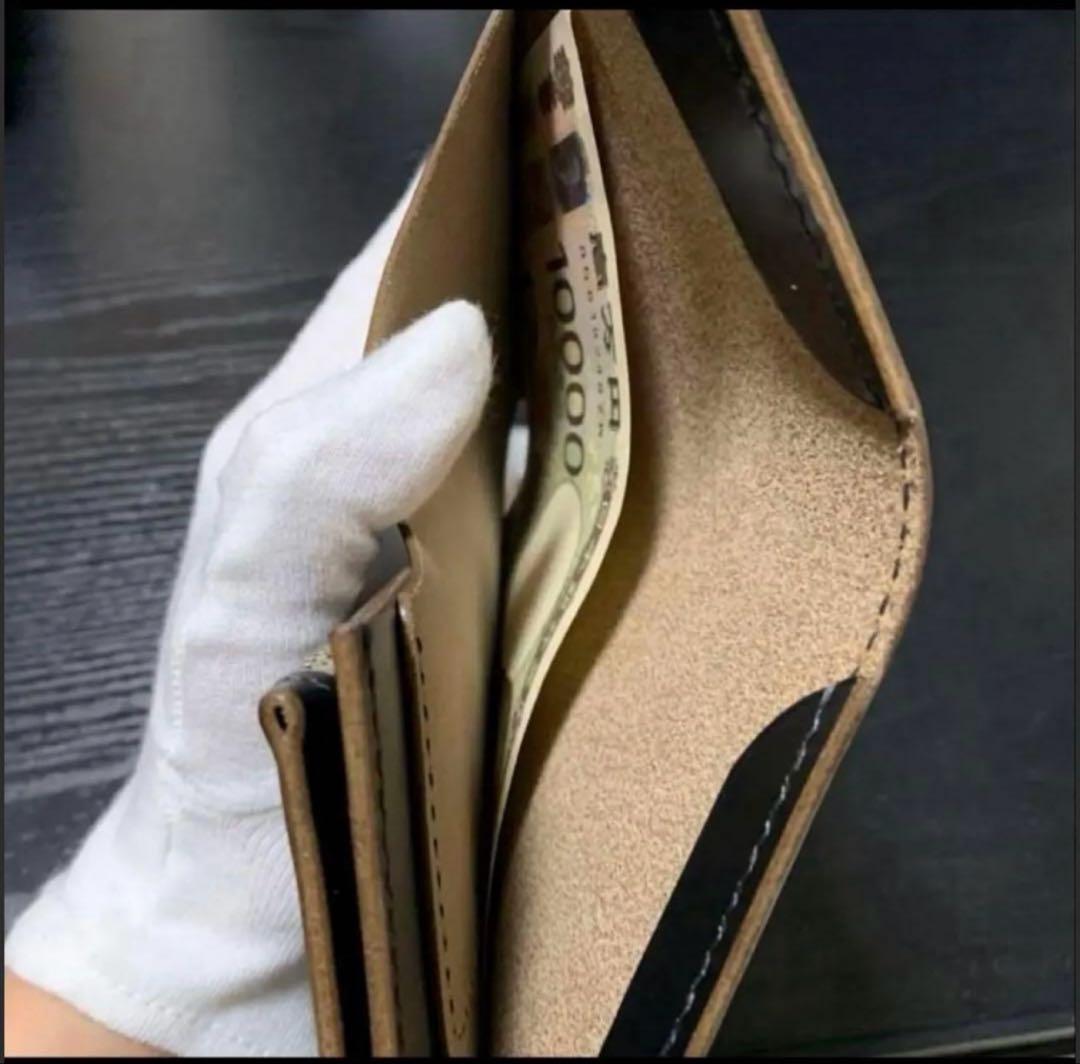 トラッカーウォレット　馬革　CA008 ミドル