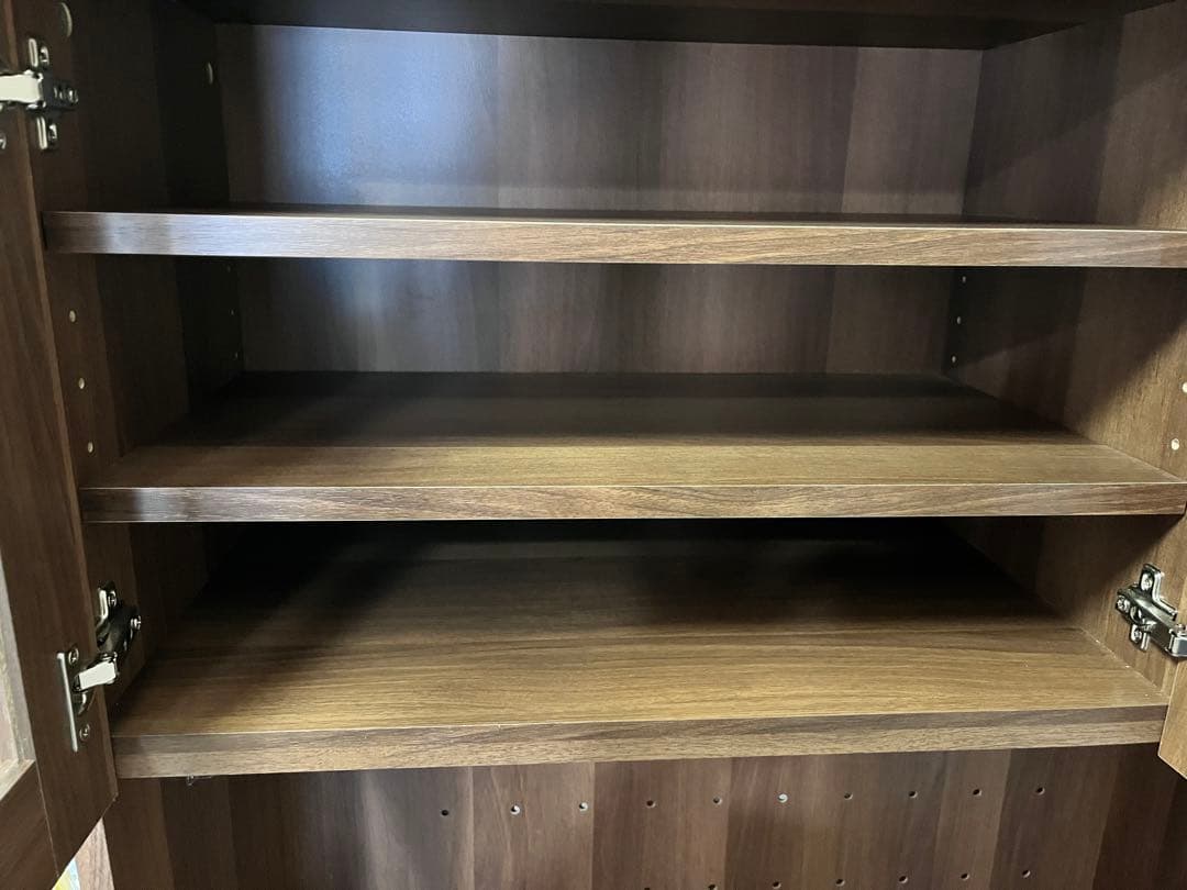 LOWYA【美品組み立て済】【3月発送】食器棚 コンセント付キッチン収納