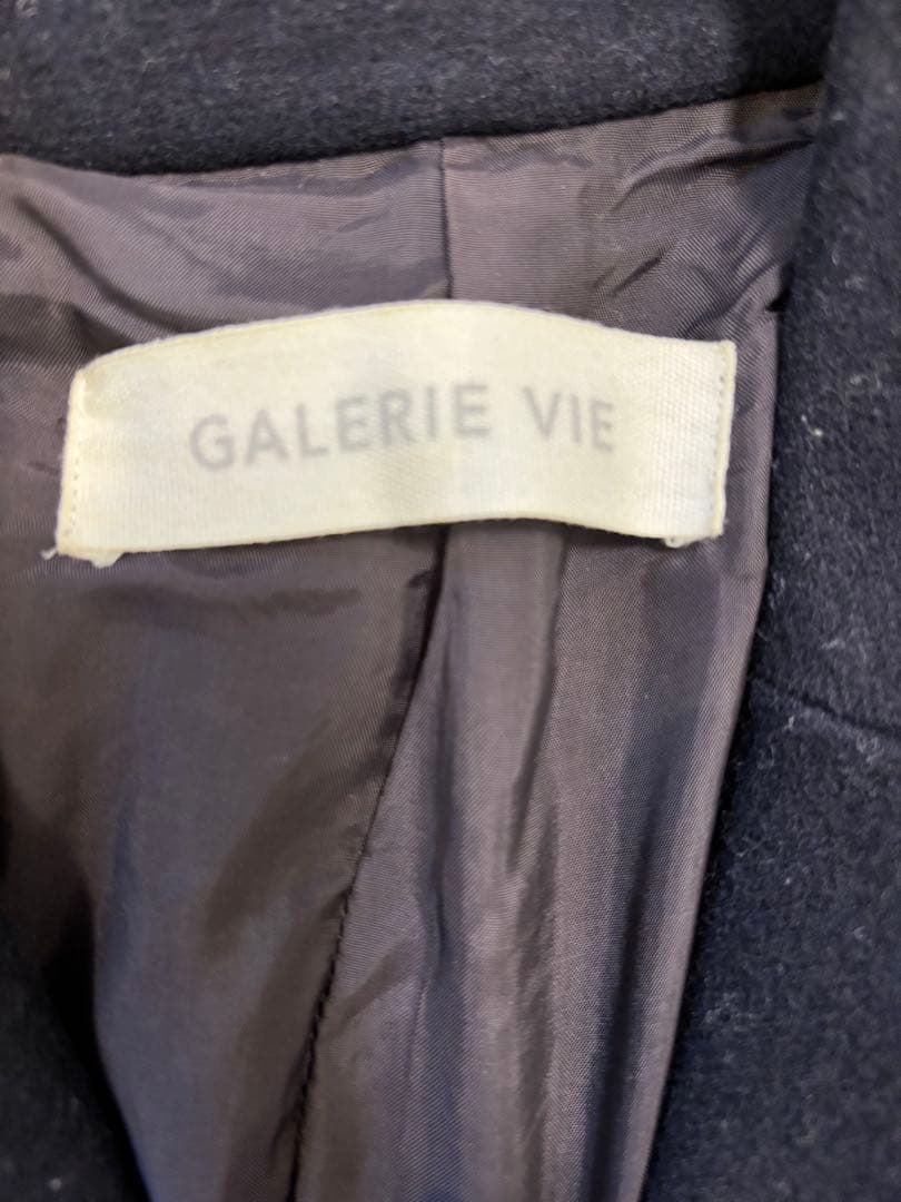 【ギャルリーヴィー】ライトメルトンチェスターコート 36