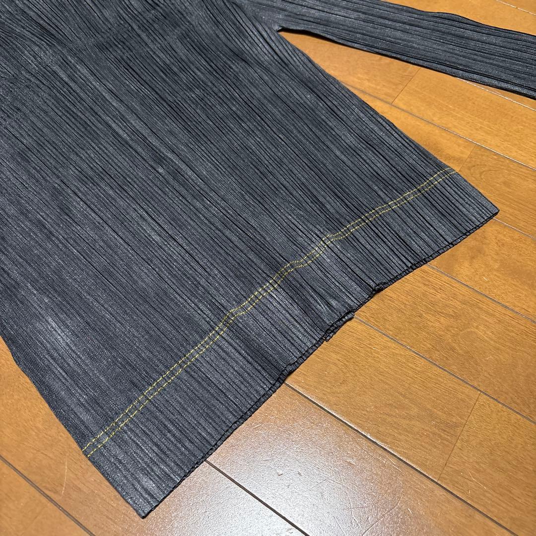 PLEATS PLEASE デニムスタイルジャケット サイズ3