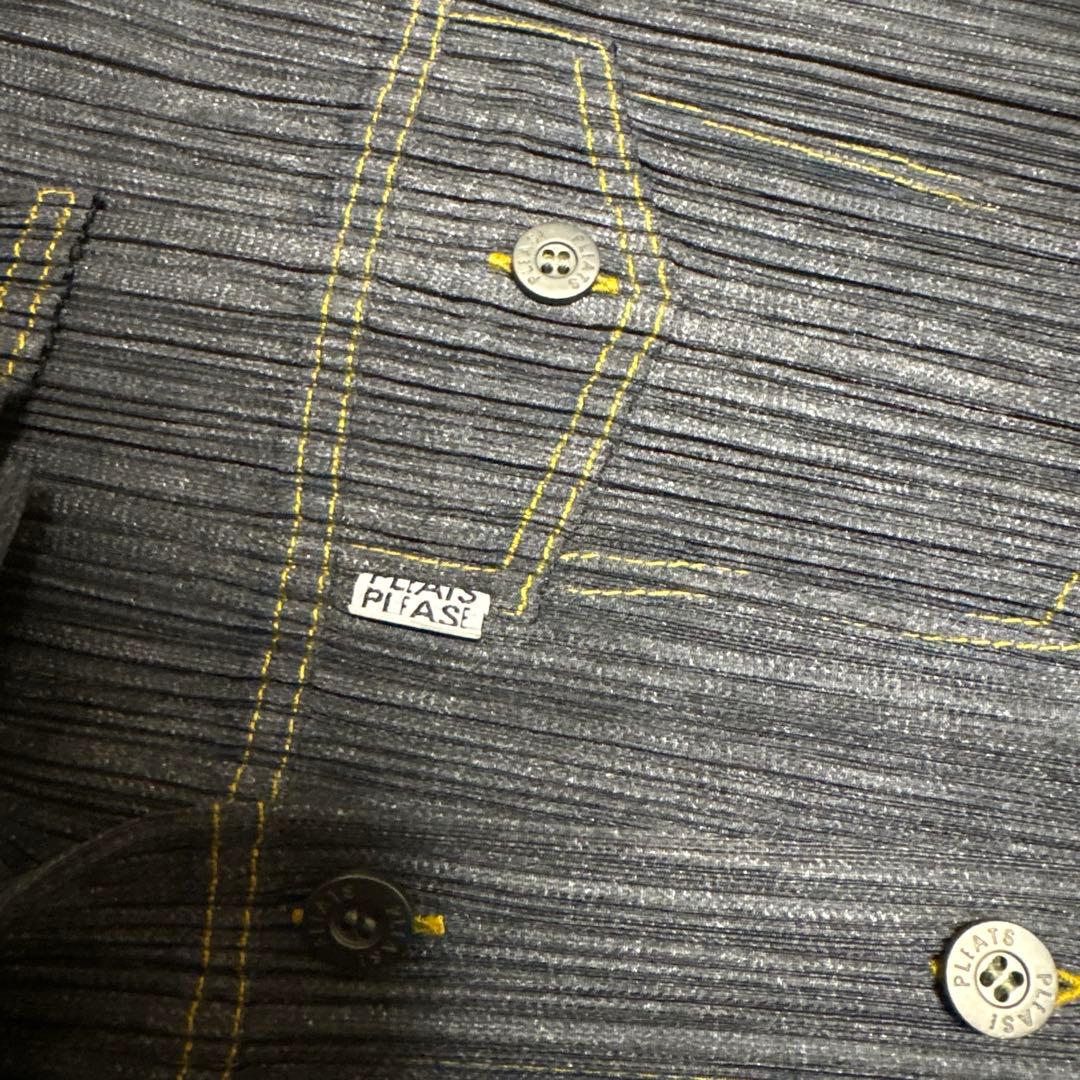 PLEATS PLEASE デニムスタイルジャケット サイズ3