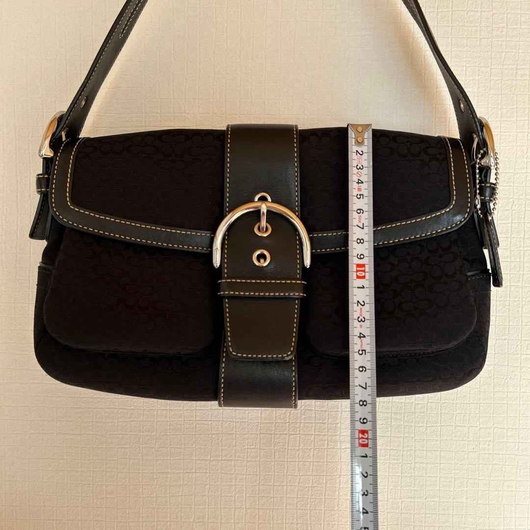 COACH コーチ　ショルダーバック　ブラック　肩掛け