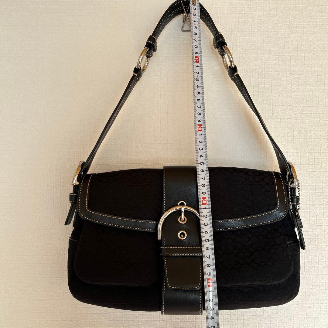 COACH コーチ　ショルダーバック　ブラック　肩掛け