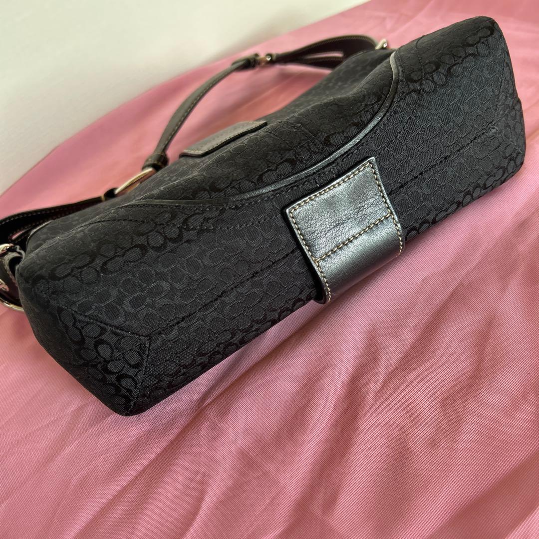 COACH コーチ　ショルダーバック　ブラック　肩掛け