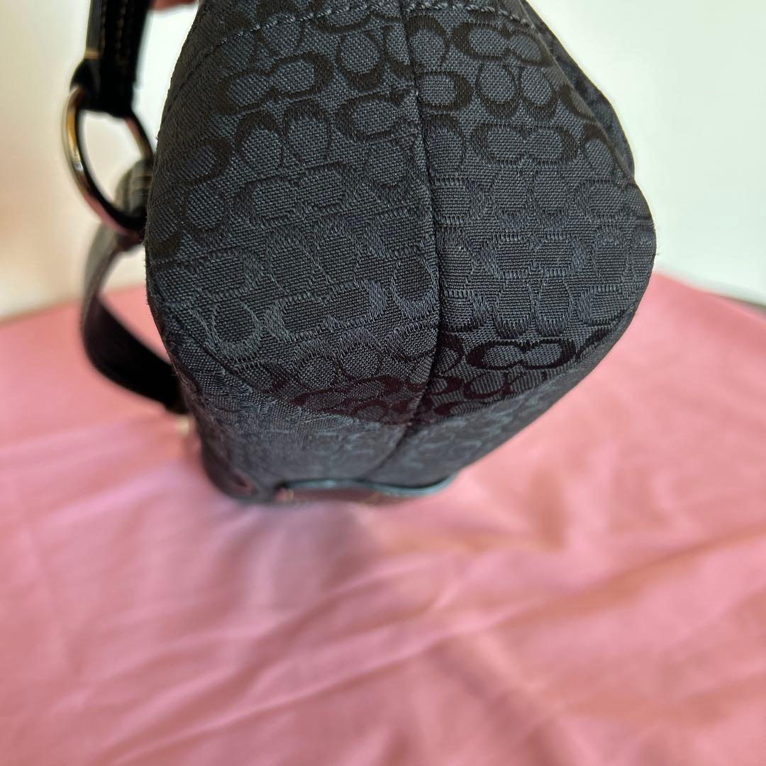 COACH コーチ　ショルダーバック　ブラック　肩掛け