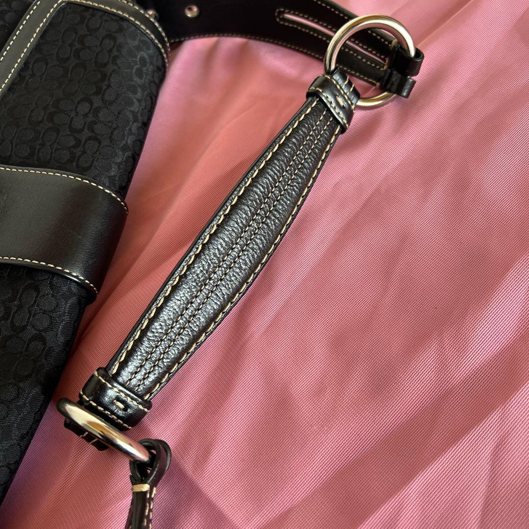 COACH コーチ　ショルダーバック　ブラック　肩掛け