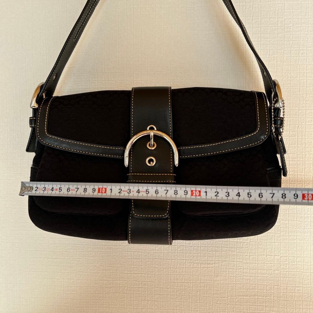 COACH コーチ　ショルダーバック　ブラック　肩掛け