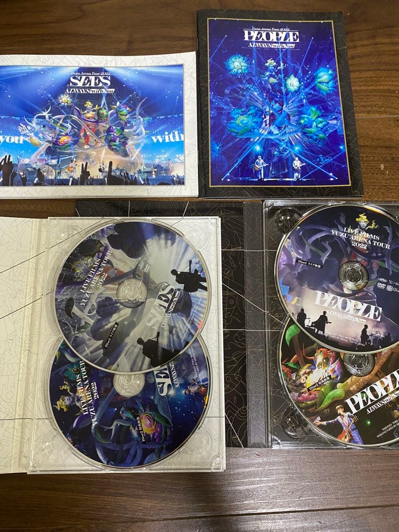 ゆず　LIVE DVD PEOPLE & SEEDS 2本セット