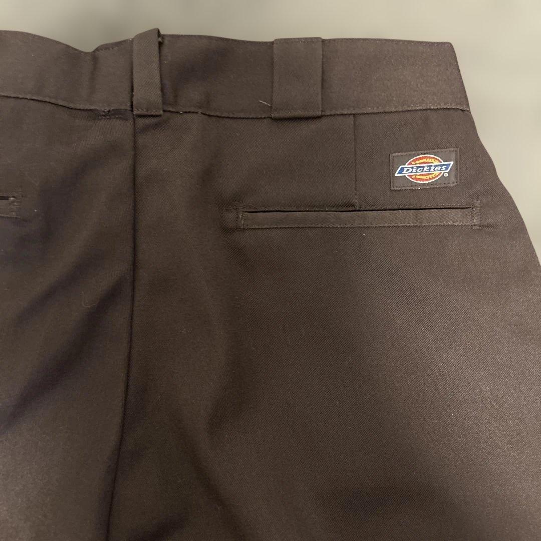 USA製 Dickies 874 ブラウン/ TALON ジップ　裾上げ