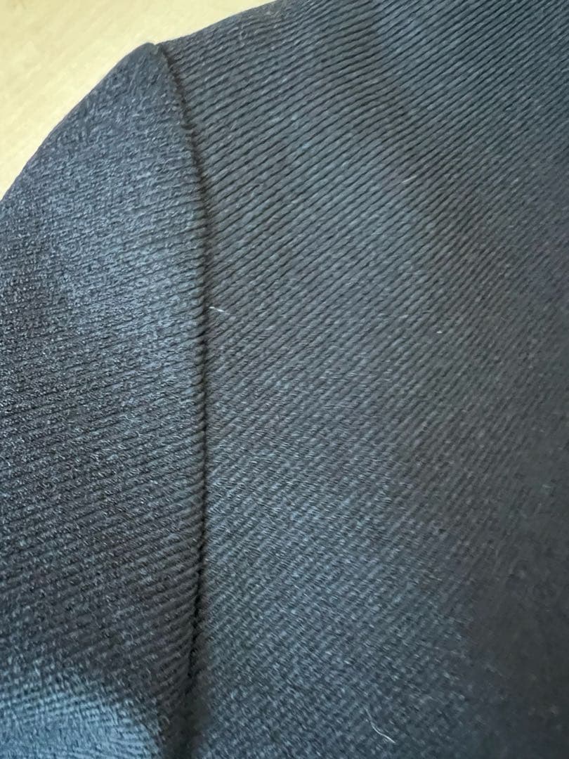 【美品】Noble ネイビー テーラードジャケット オーバーサイズ