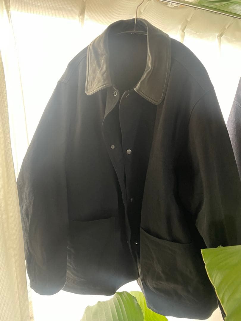 size2 25aw COMOLI デニムレザーワークジャケット