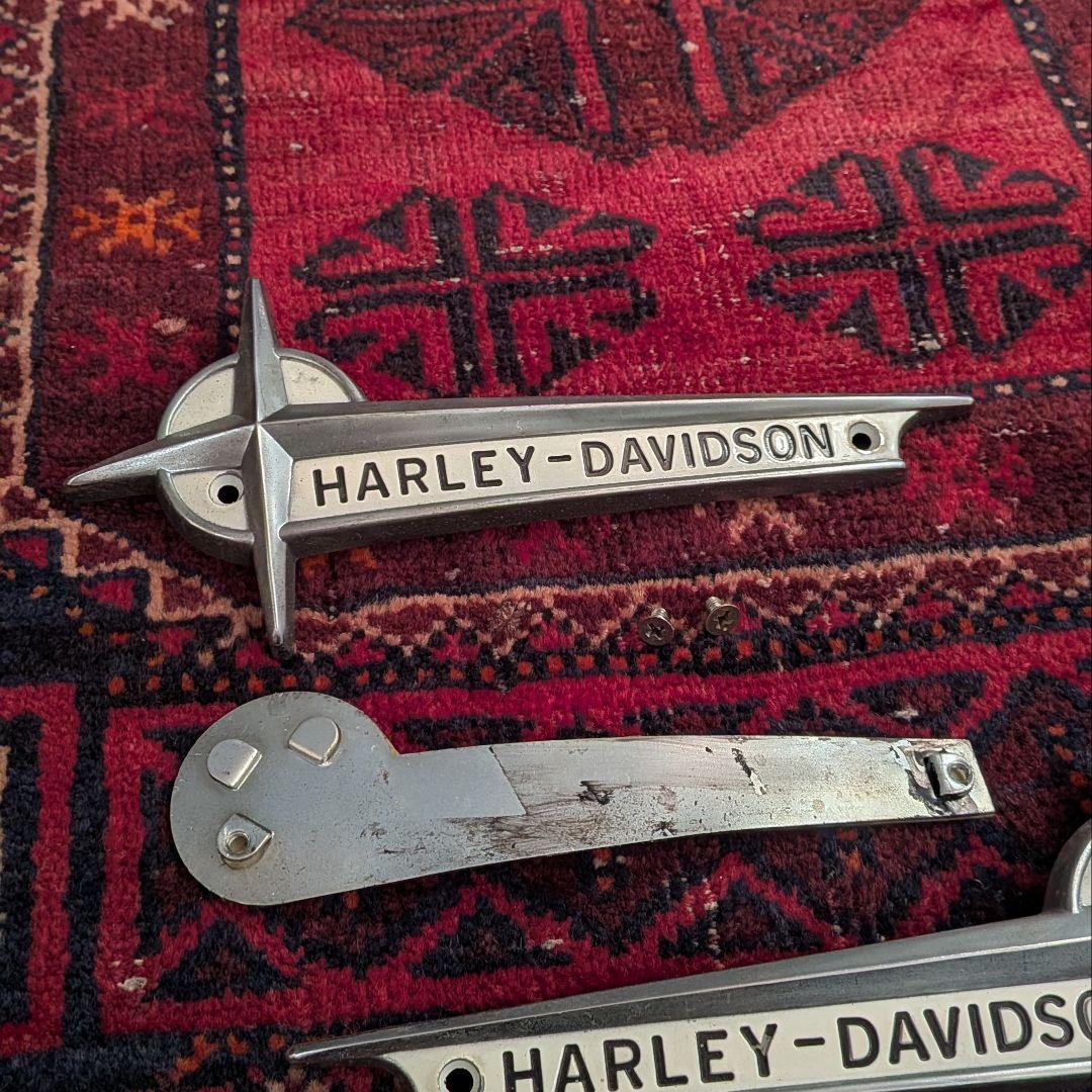 61-62 パンヘッド ハーレー タンクエンブレム 台座 ナックル ショベル