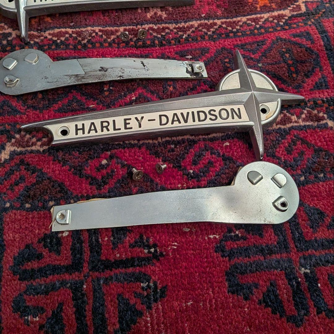 61-62 パンヘッド ハーレー タンクエンブレム 台座 ナックル ショベル