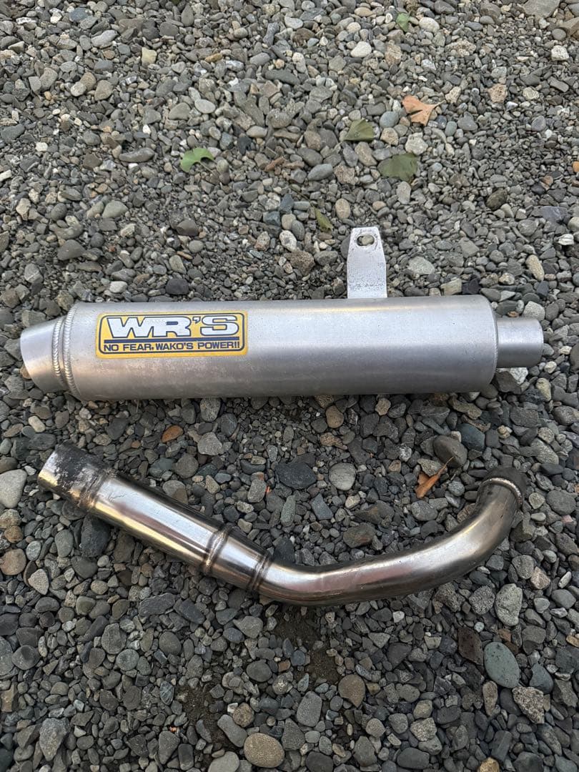 ホーネット250 WR’S マフラー