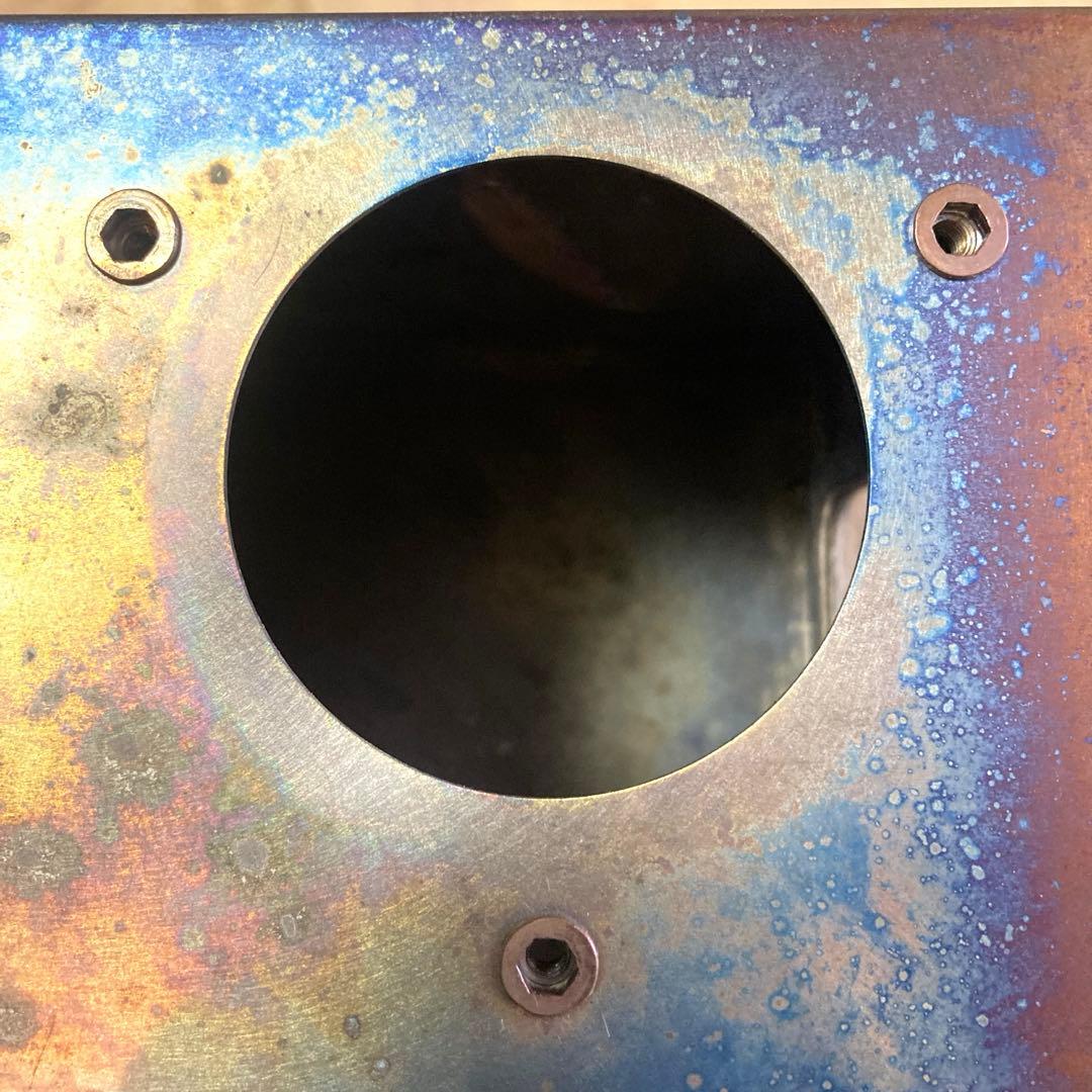 TOMOUNT チタン 薪ストーブ 折りたたみ 2M巻き煙突 ストーブジャック付