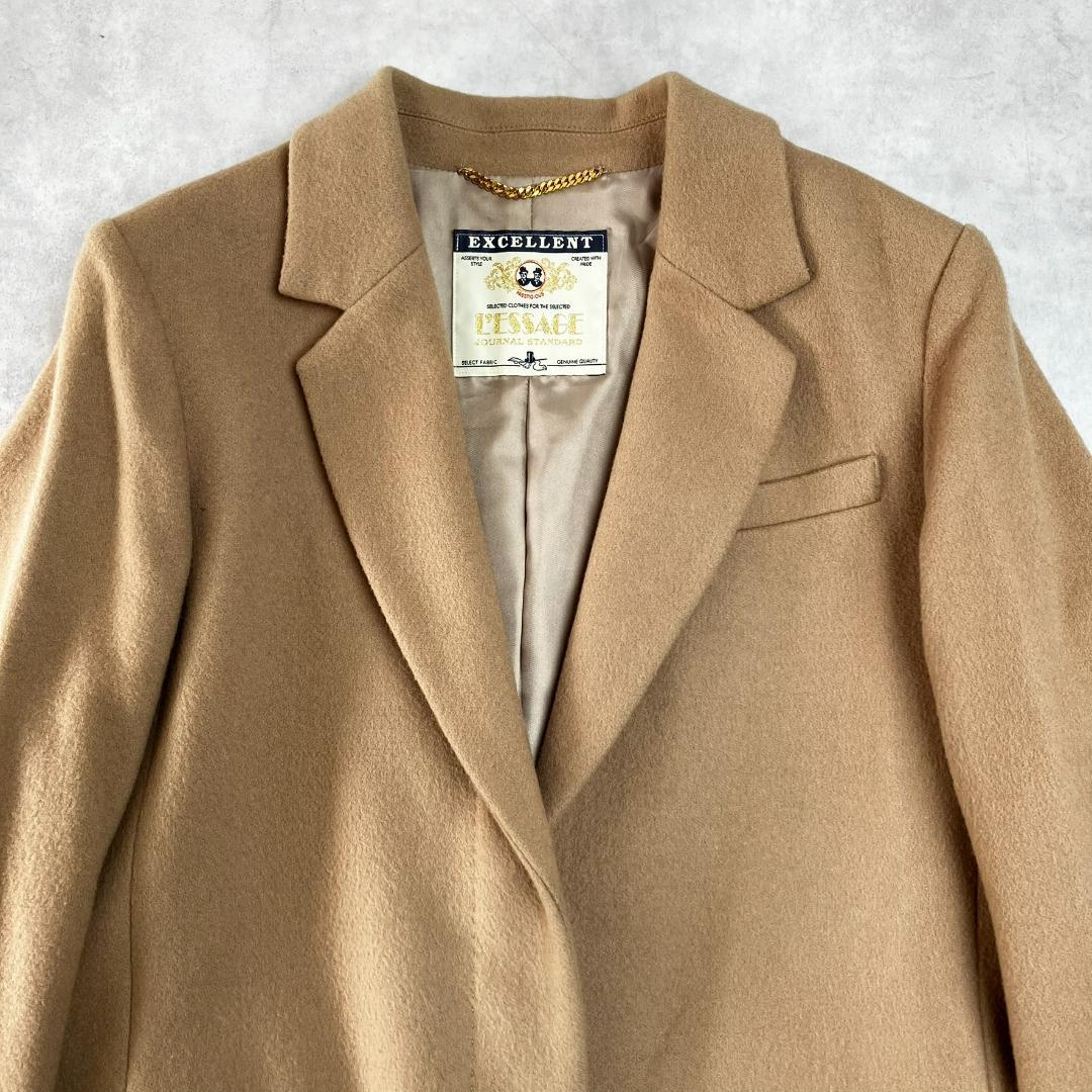 美品　ジャーナルスタンダードレサージュ　SUPER100Sチェスターコート748
