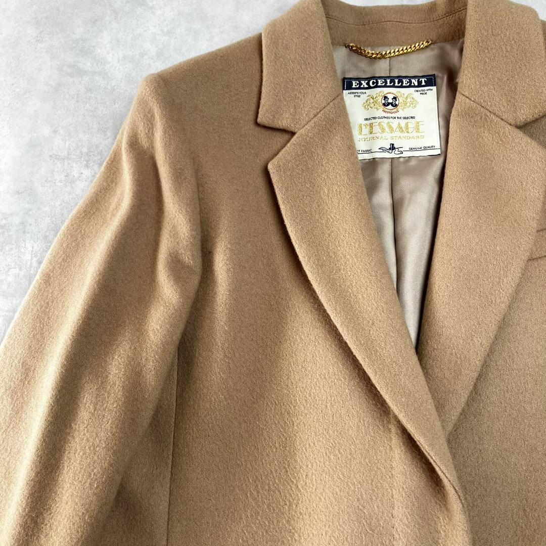 美品　ジャーナルスタンダードレサージュ　SUPER100Sチェスターコート748