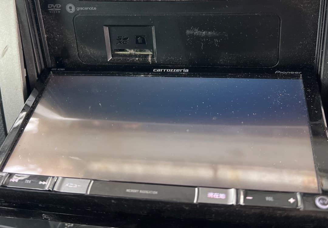 パイオニア AVIC-RZ901 フルセグナビ。地図データ2017年版