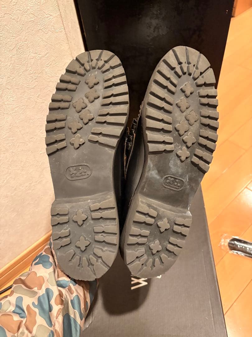 「美品 箱付き」G.H. Bass BA1509 ブラック＆レオパード 9