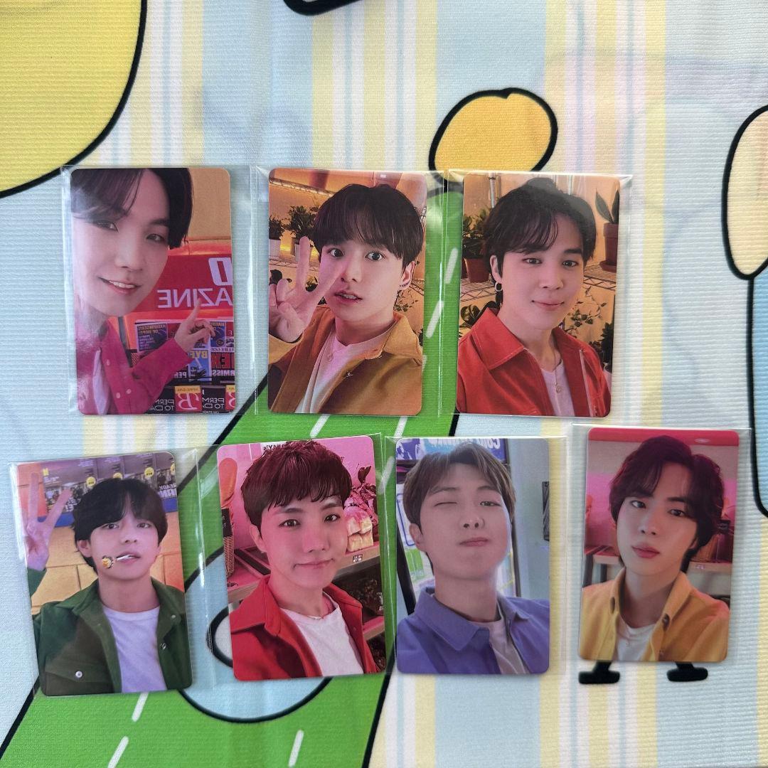 BTS PTD 予約購入特典 トレカ 全員7枚です