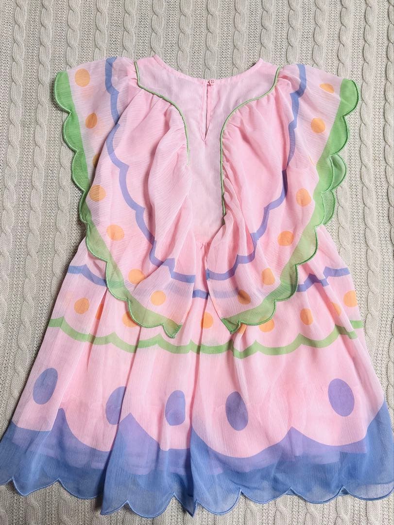 新品　ステラマッカートニーキッズ バタフライワンピース　5Y /定価4万円以上