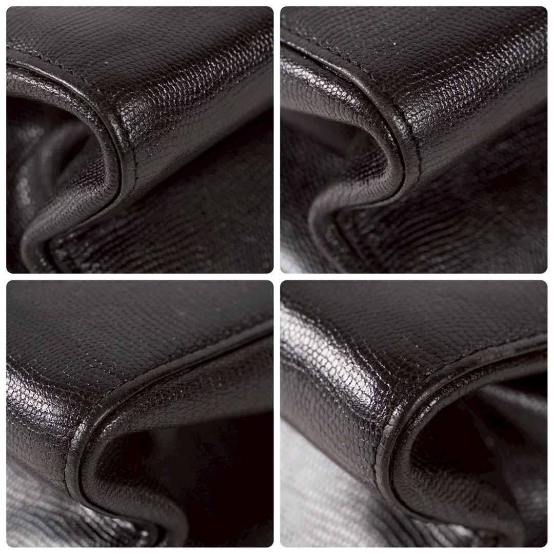 【美品✨】ジバンシー ビジネスバッグ トートバッグ A4収納可 ブラック レザー