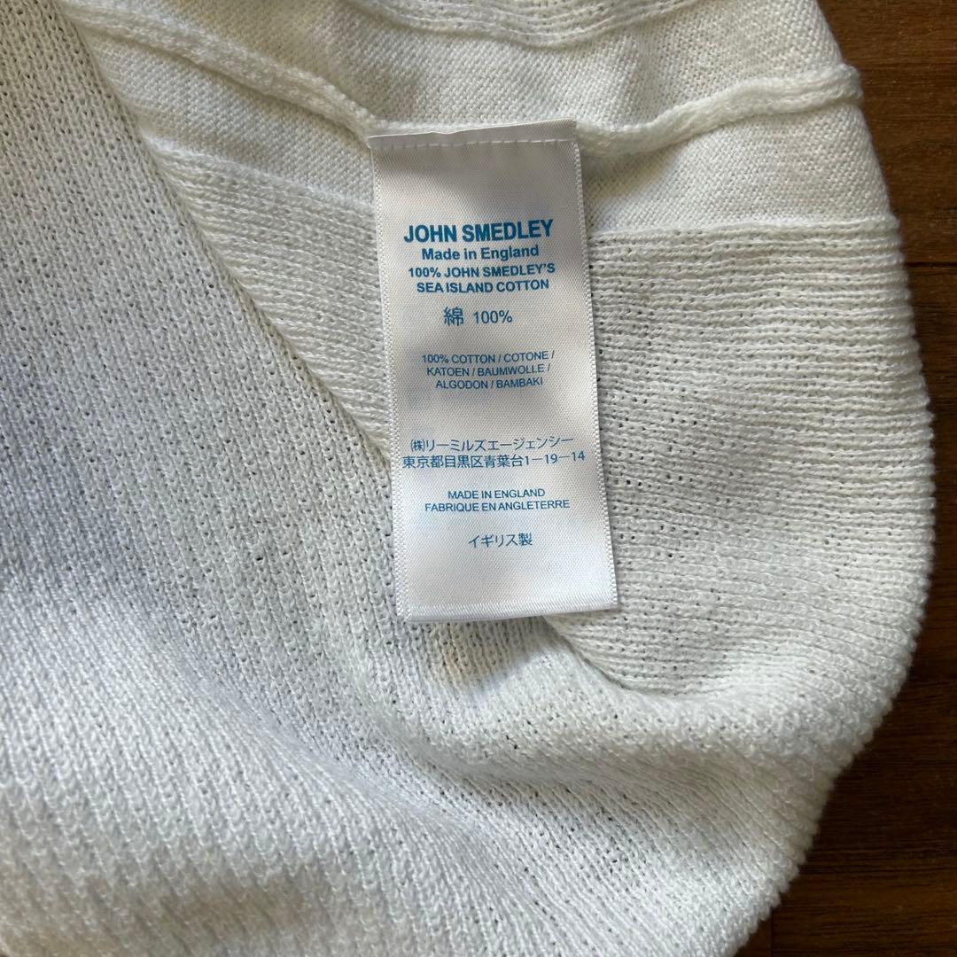 JOHN SMEDLEY ジョンスメドレー 長袖クルーネック サーマルニット