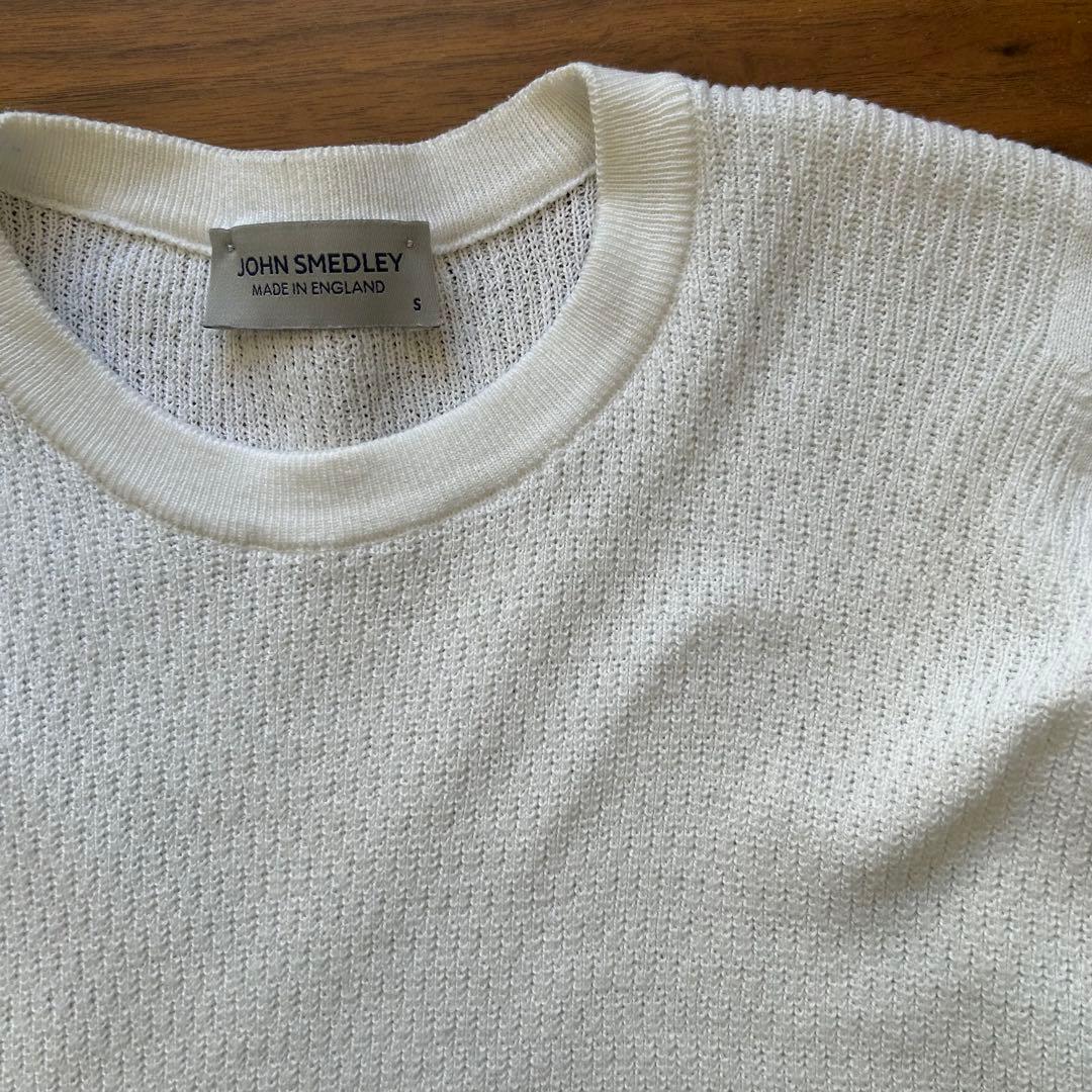 JOHN SMEDLEY ジョンスメドレー 長袖クルーネック サーマルニット