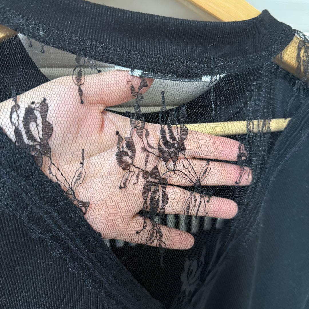 MIU MIU ショートワンピース ブラック