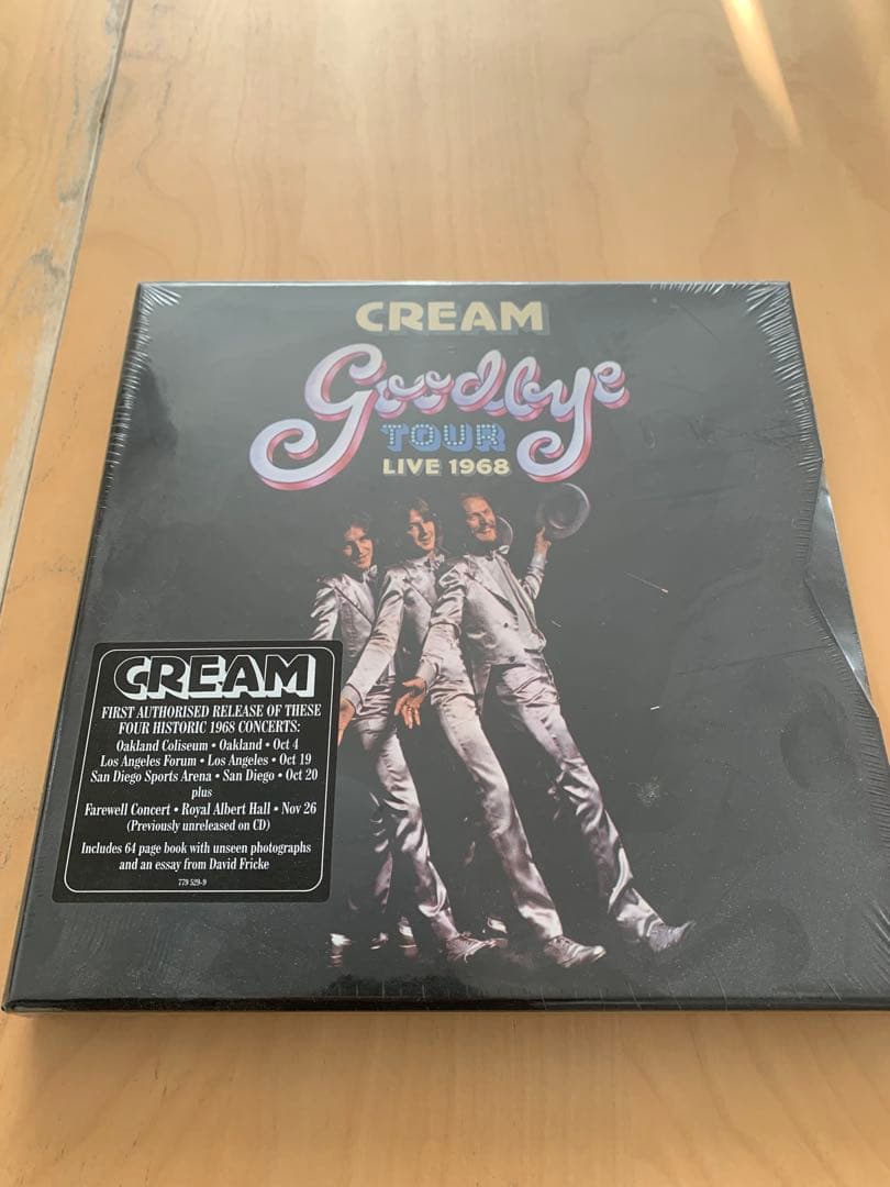 CREAM GOODBYE TOUR LIVE 1968 新品未開封