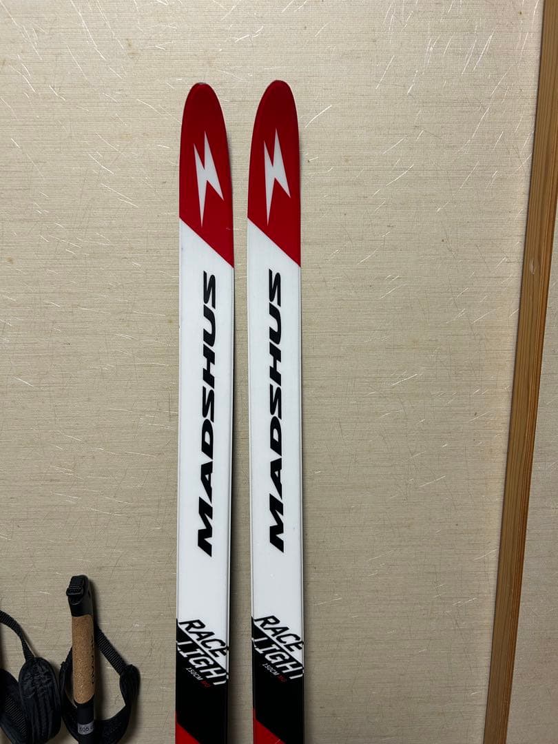 MADSHUS RACE LIGHT スキー板、ポール、靴セット