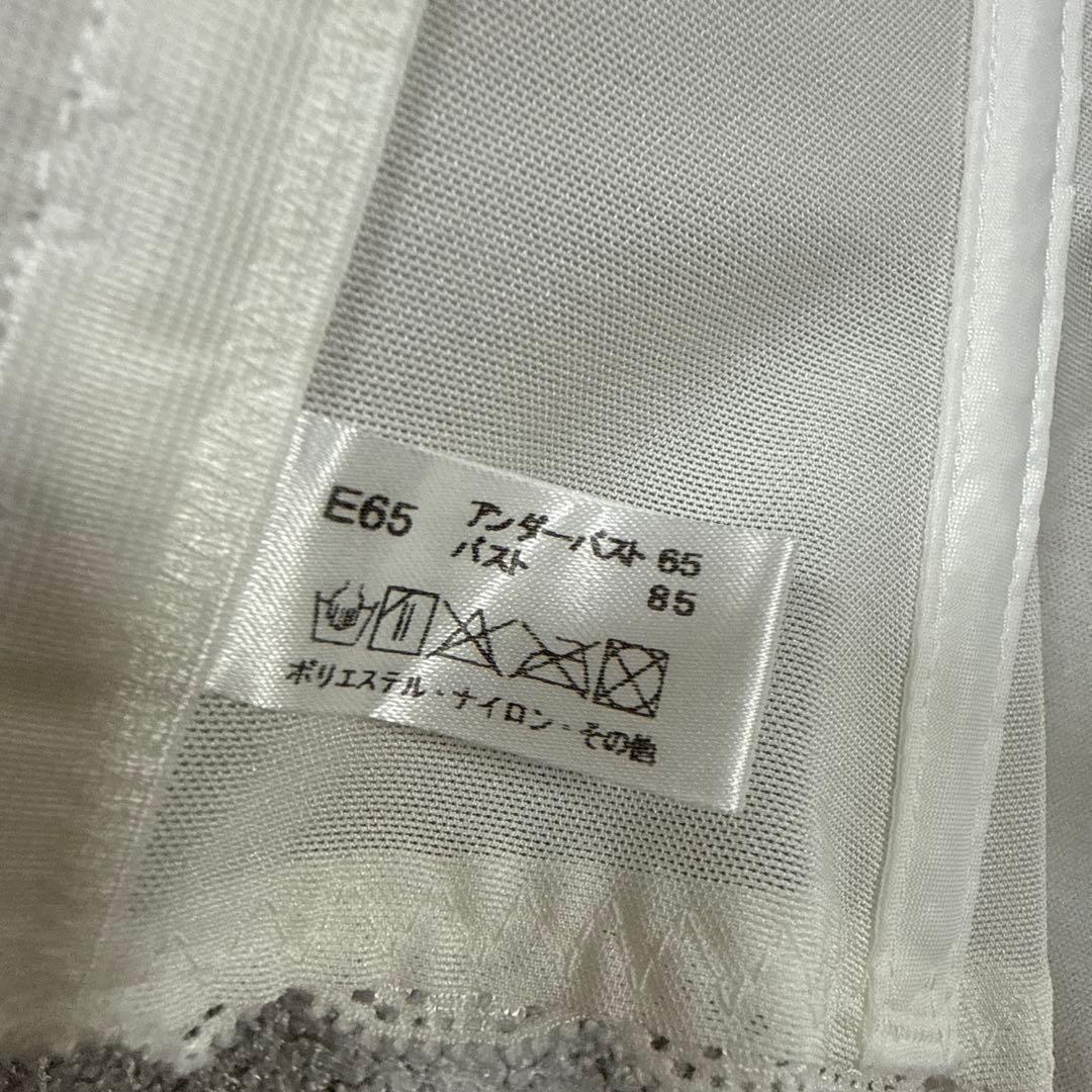 ホワイト コルセットブラジャー ショーツセット