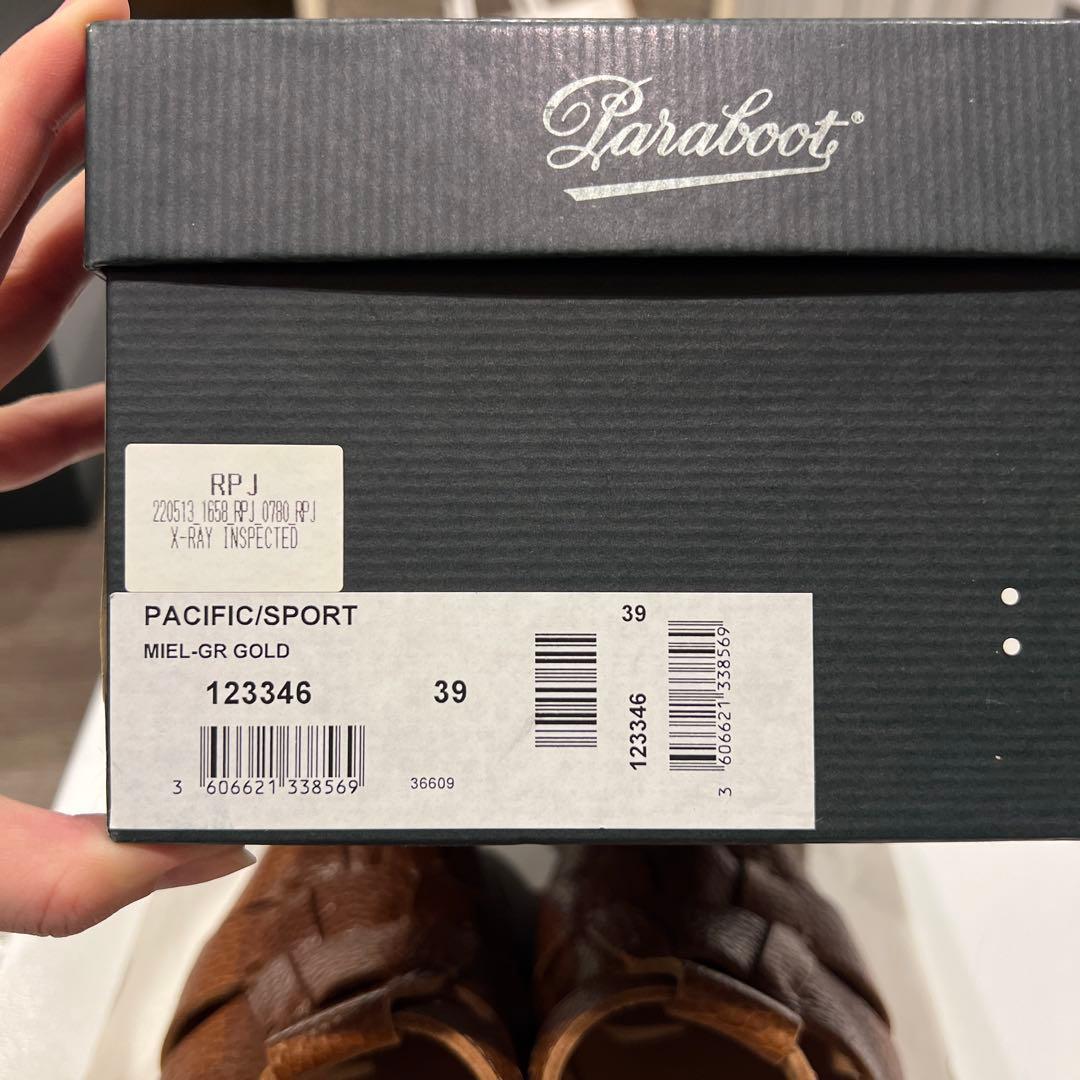 【近日削除】Paraboot（パラブーツ）　グレインレザー　グルカサンダル