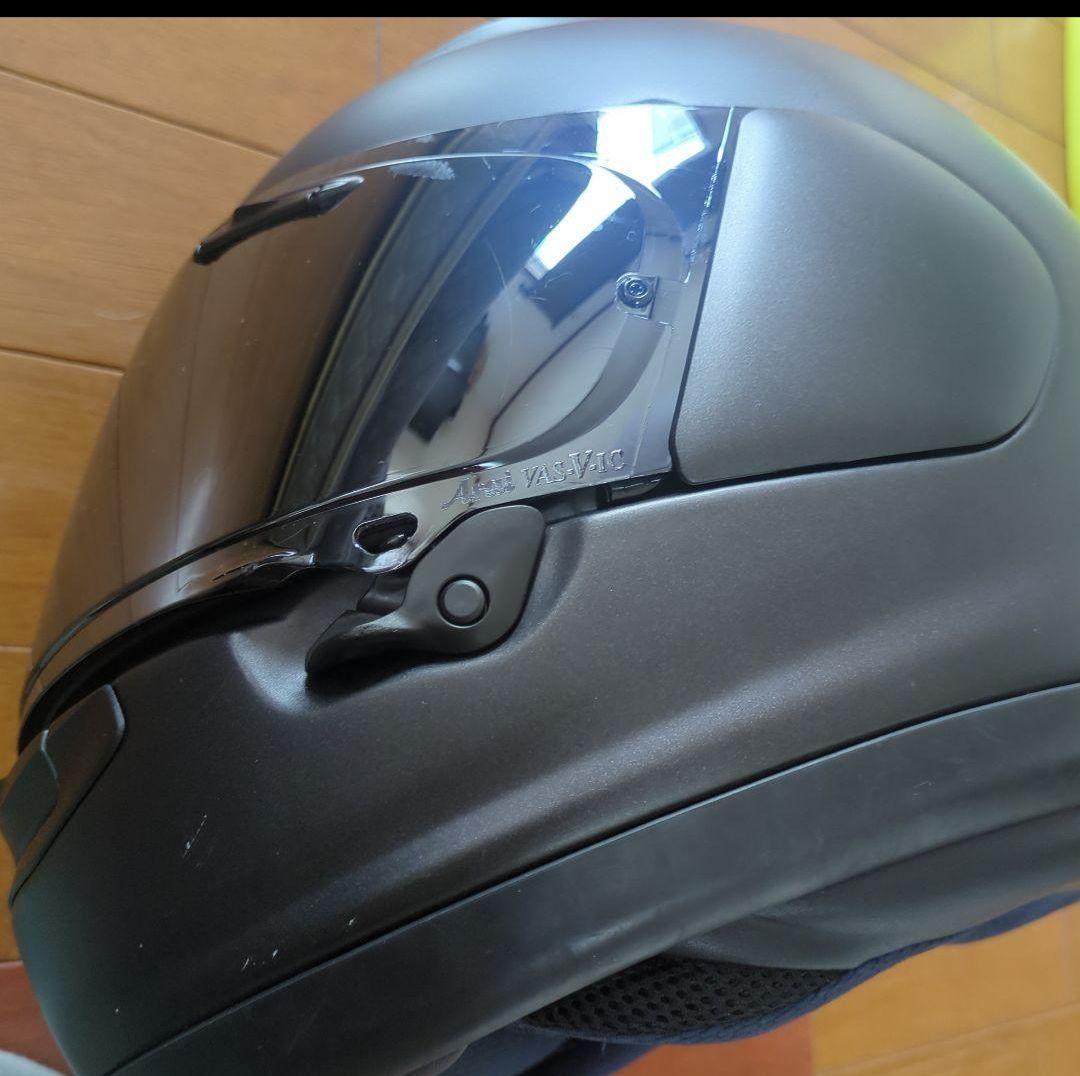Arai RX-7 フルフェイス M マットブラック 純正、ミラーシールド付