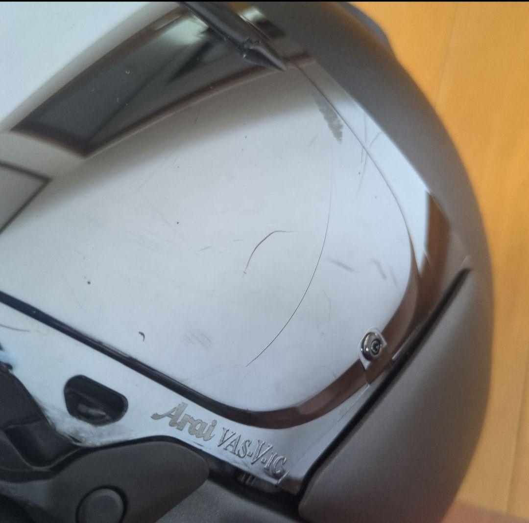 Arai RX-7 フルフェイス M マットブラック 純正、ミラーシールド付