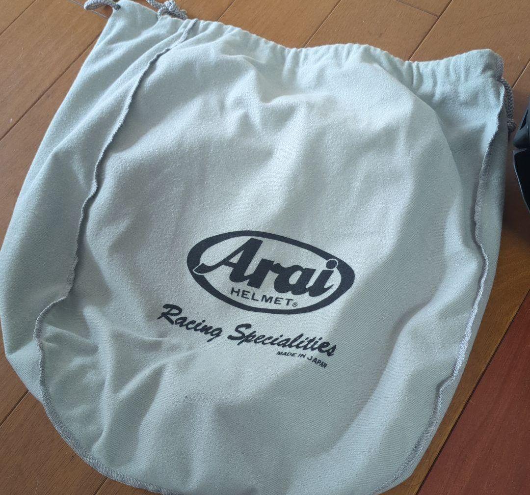 Arai RX-7 フルフェイス M マットブラック 純正、ミラーシールド付