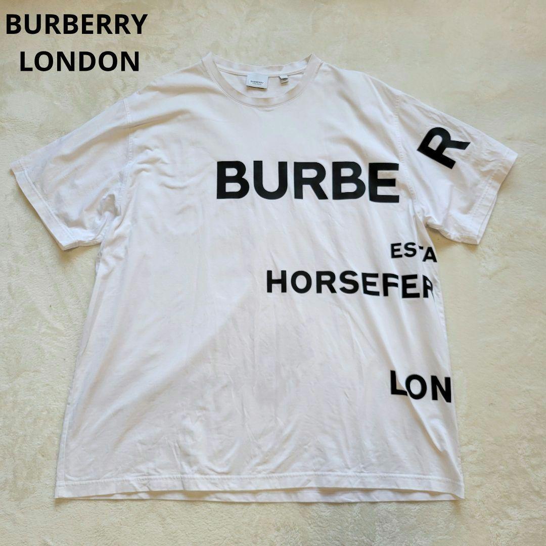 大きいサイズXL✨バーバリーロンドン　ホースフェリー オーバーサイズTシャツ
