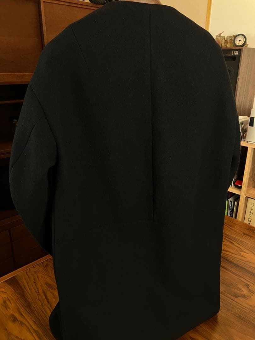 森カフェ 　CLANE クラネ コクーンコート ブラック サイズ0