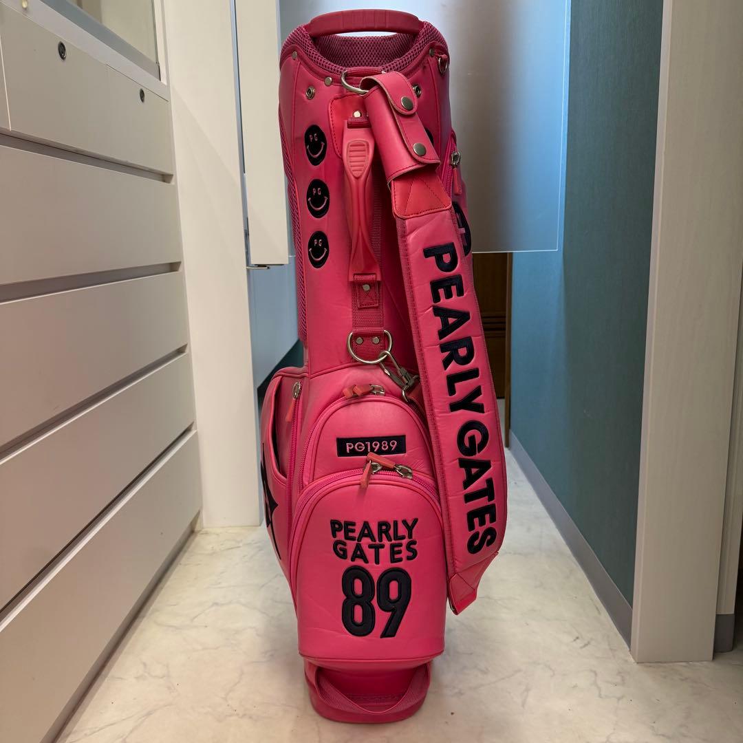 PEARLY GATES キャディバッグ ピンク