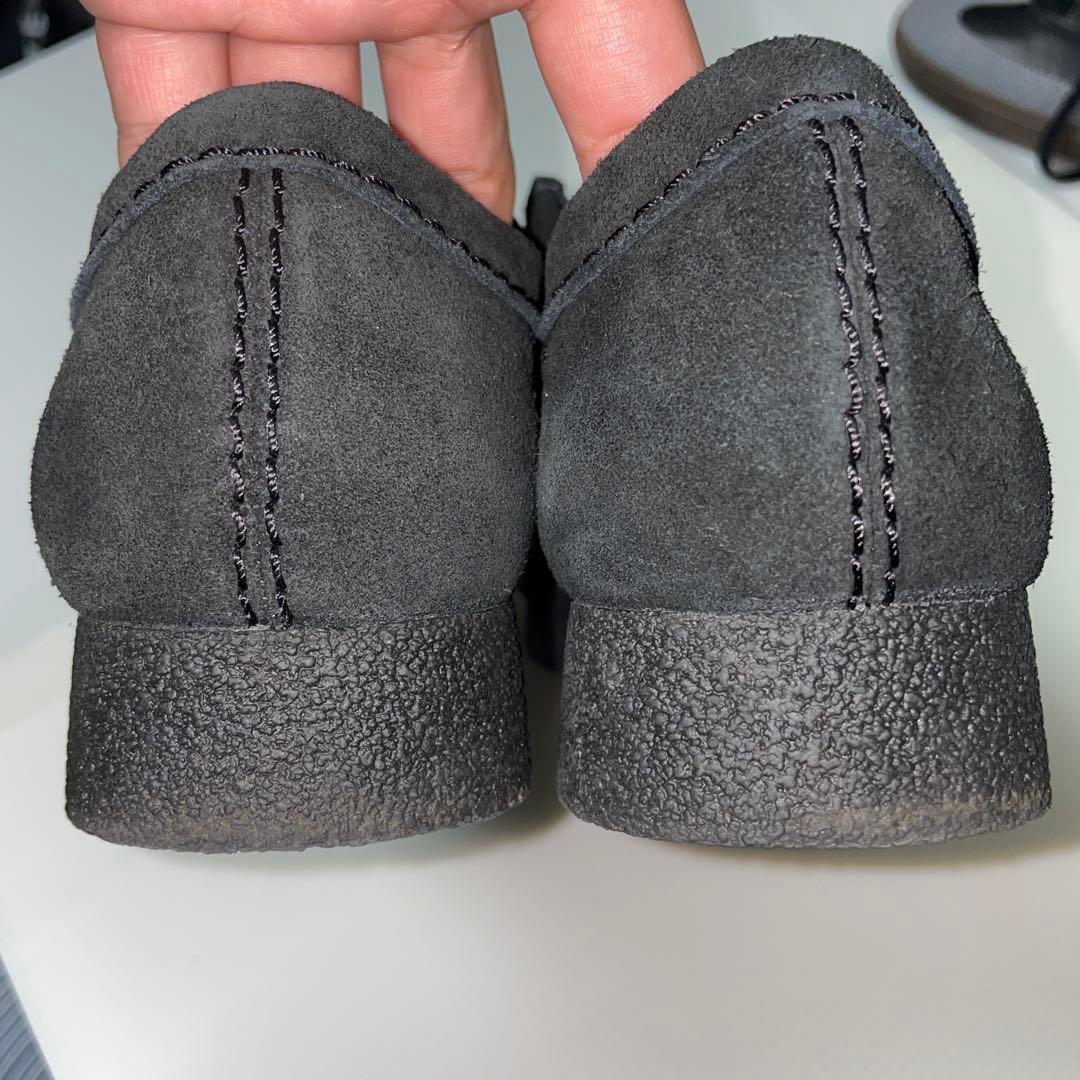 ぐ*ち様 Clarks ワラビー エヴォウォータープルーフ　（ブラックスエード）