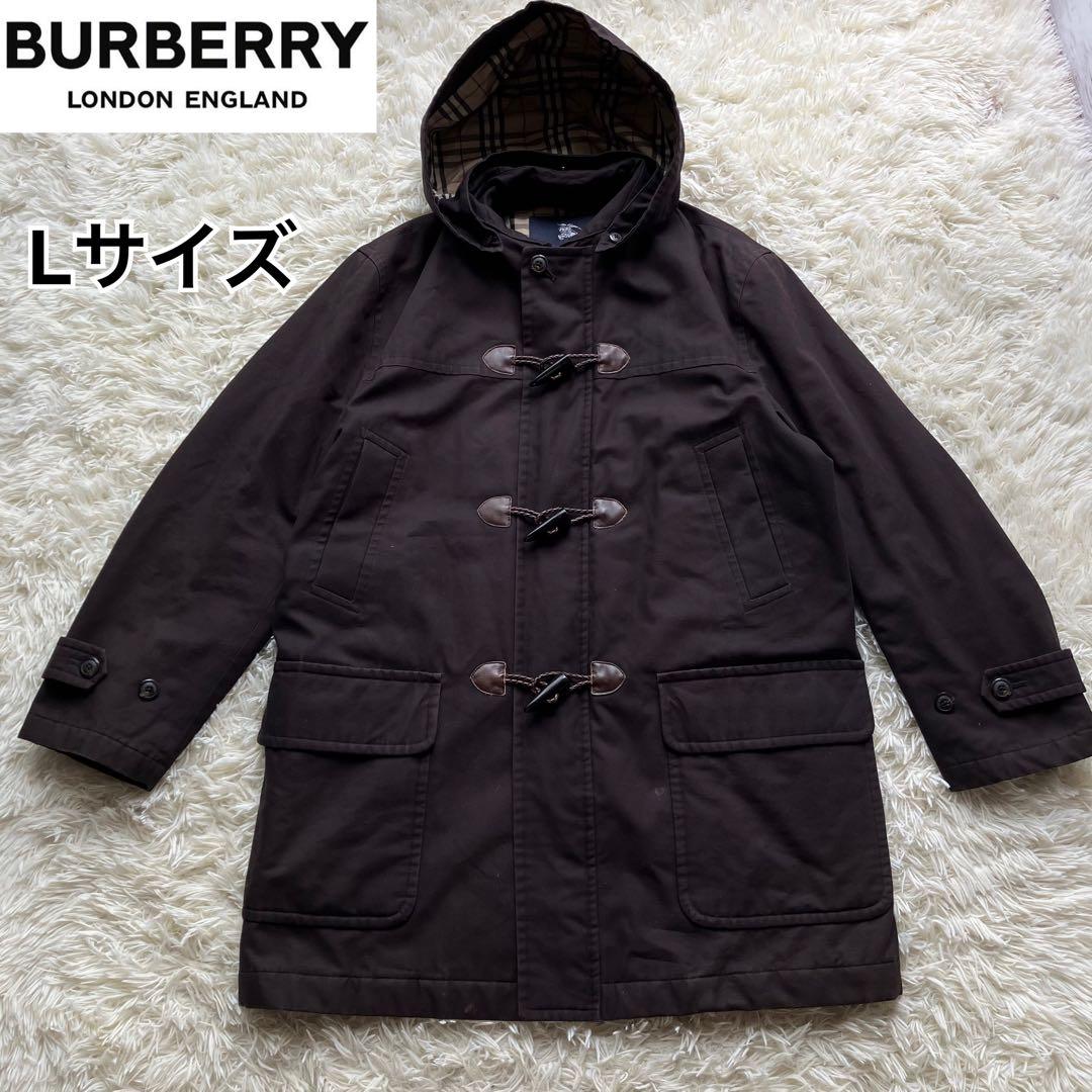 バーバリー ダッフルコート ブラウン