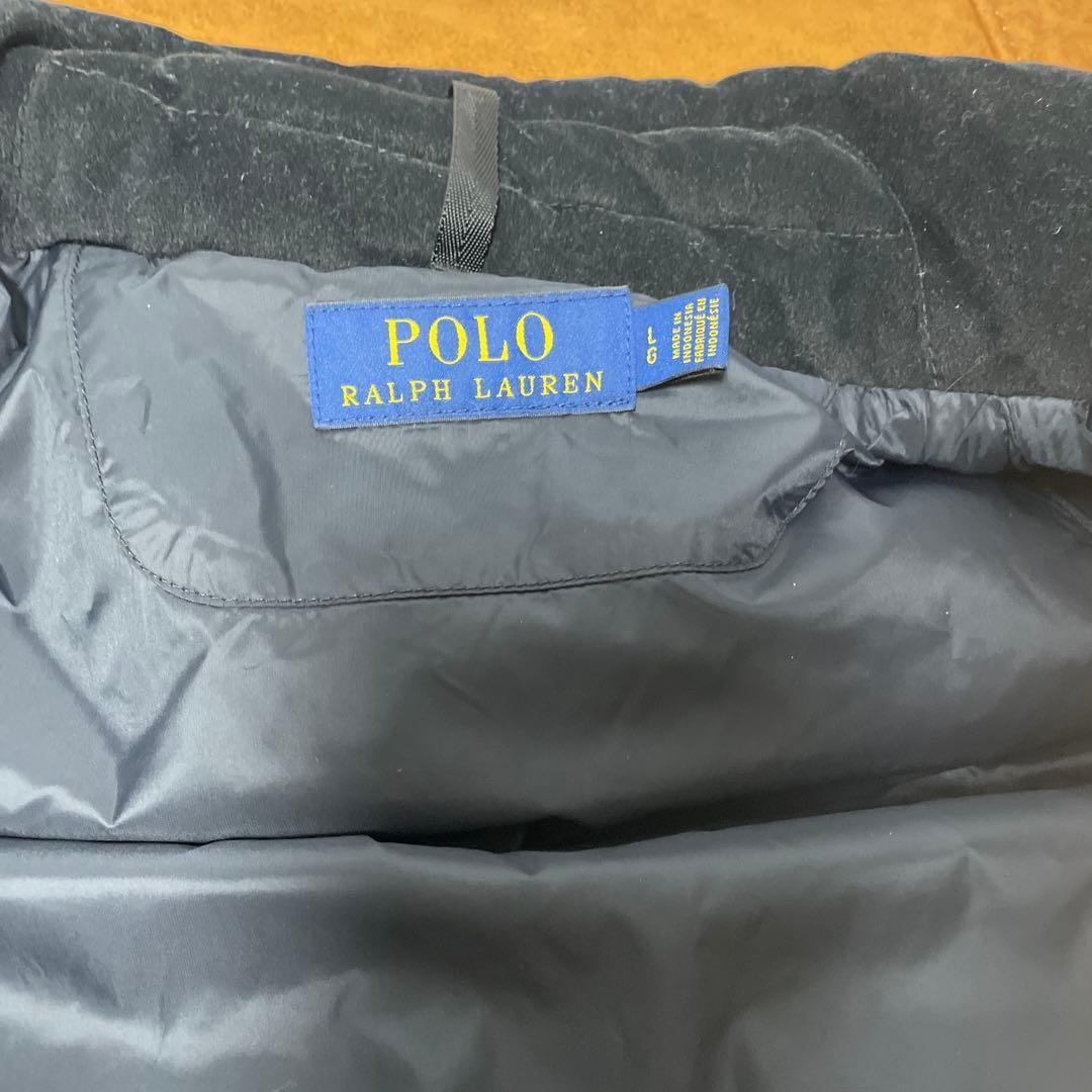 ブラック　ラルフローレン　ビッグポニー　ダウンベスト
