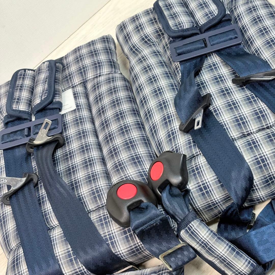 【２個セット】日本育児　トラベルベスト　Safety 1 携帯カーシート