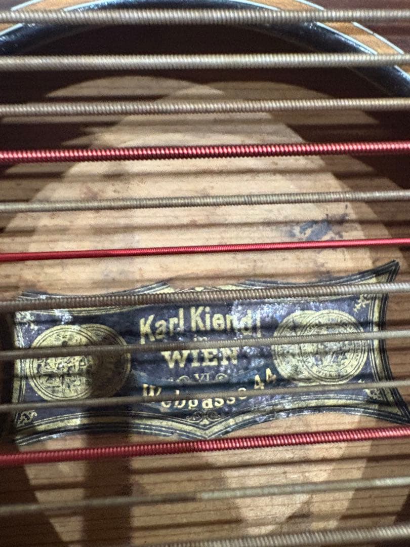 チター ツィター 弦楽器 Karl Kiendl WEIN