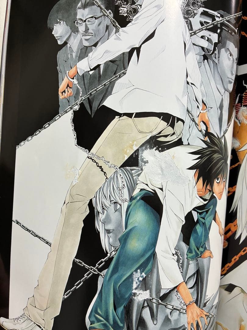 Blanc et noir 小畑健画集 初版 ポストカードつき