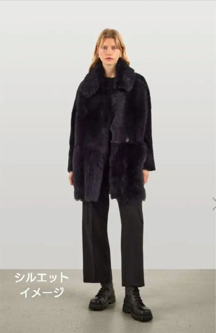 GUSHLOW＆COLE ムートンコート ファー Deuxieme Classe