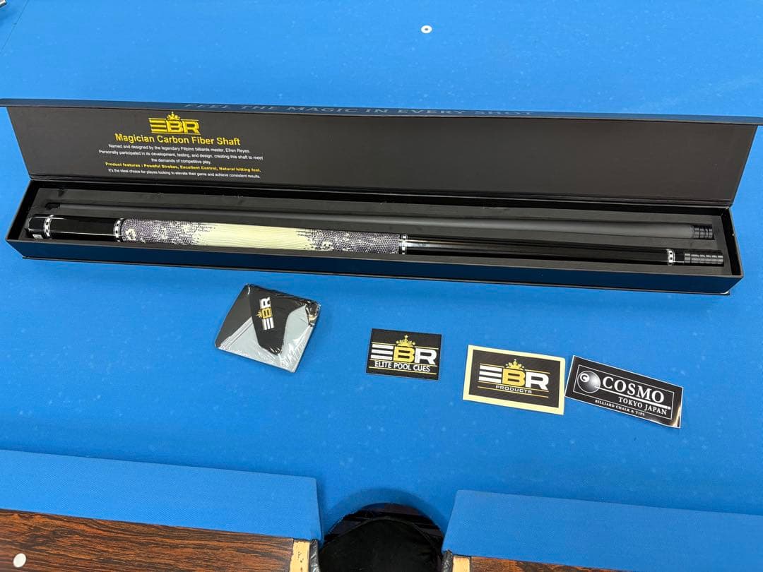 ビリヤード　EBR カーボンシャフトキュー