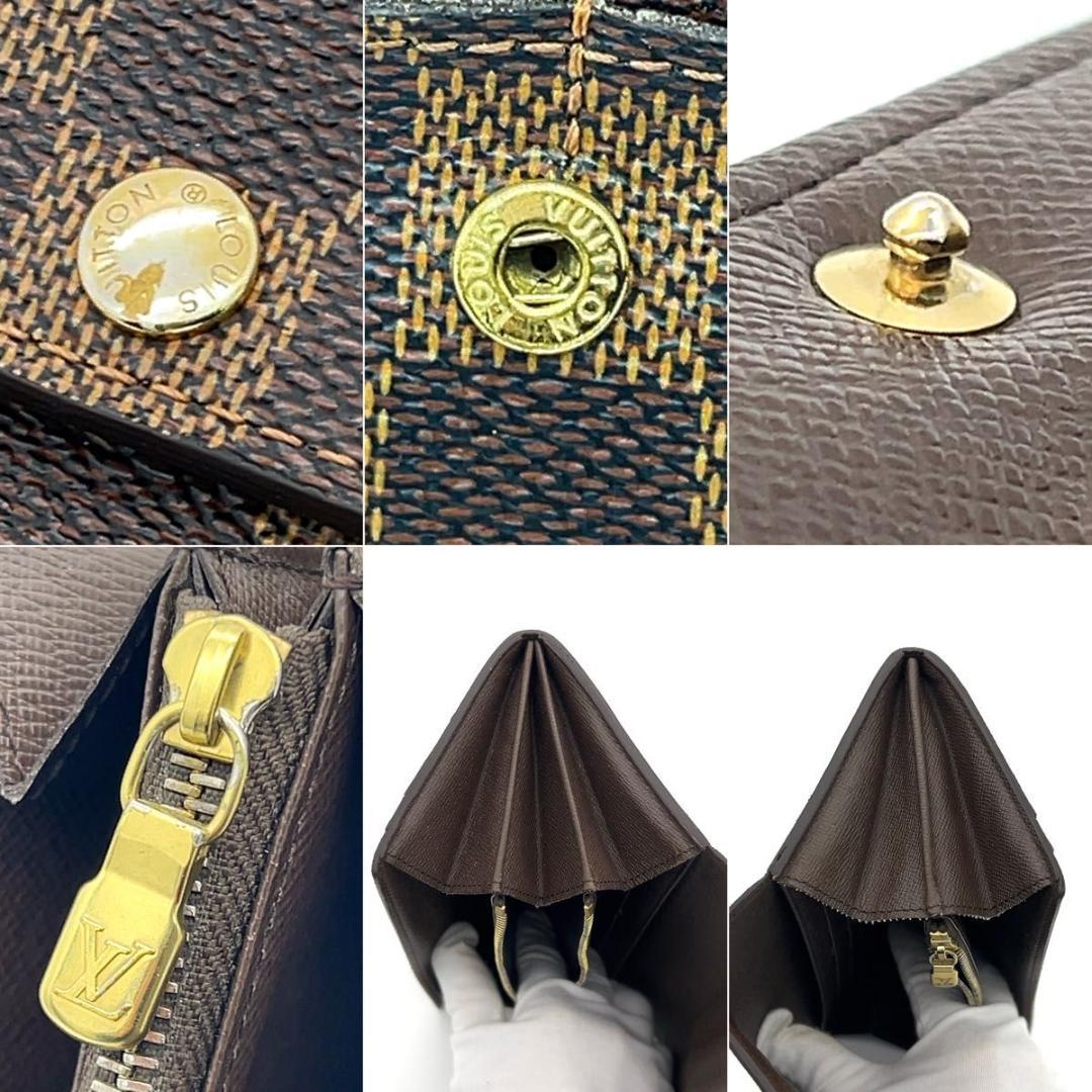 ルイヴィトン 長財布 ダミエ ポルトフォイユ サラ 10カード 男女兼用