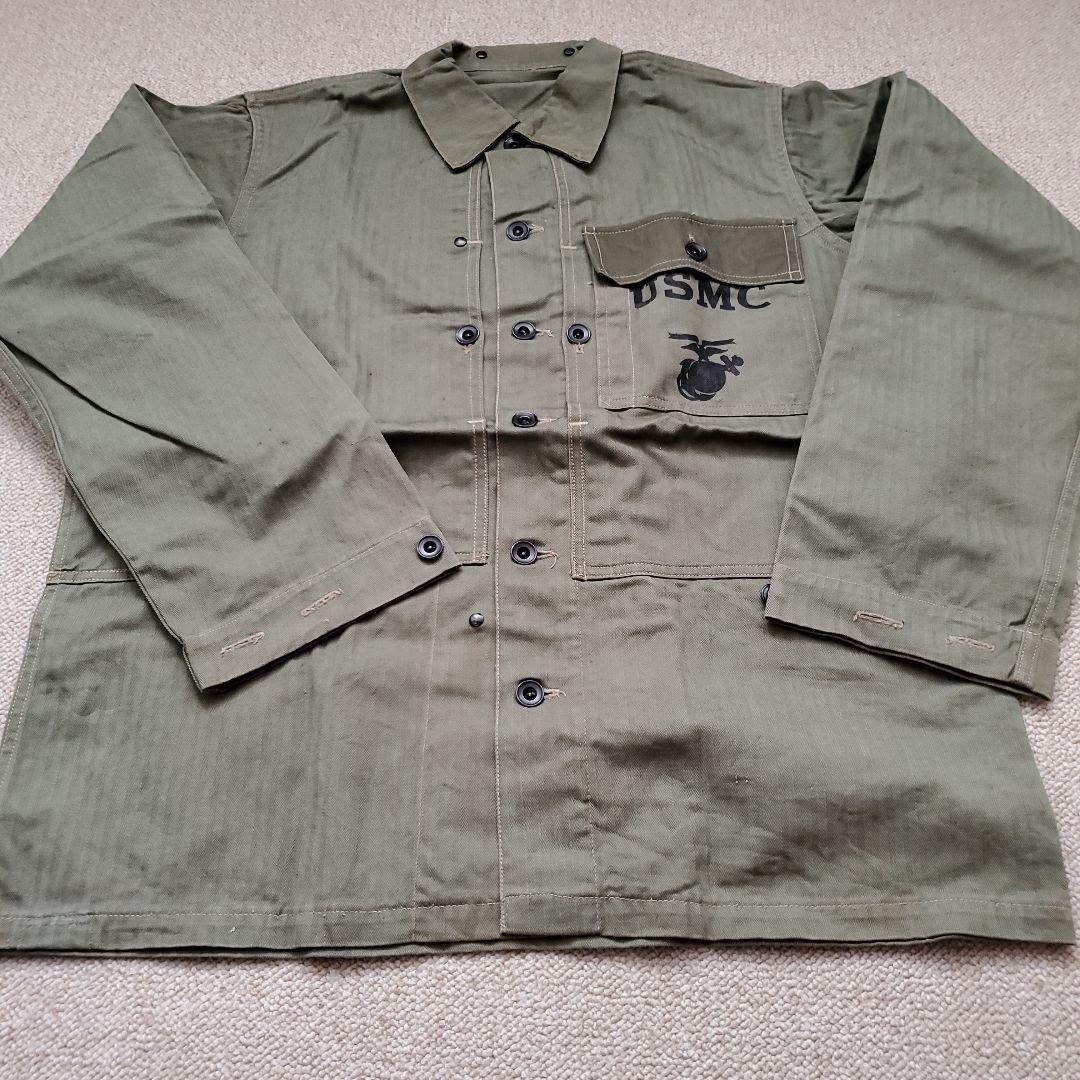 usmc　p44　黒ラッカー バイカラー hbt